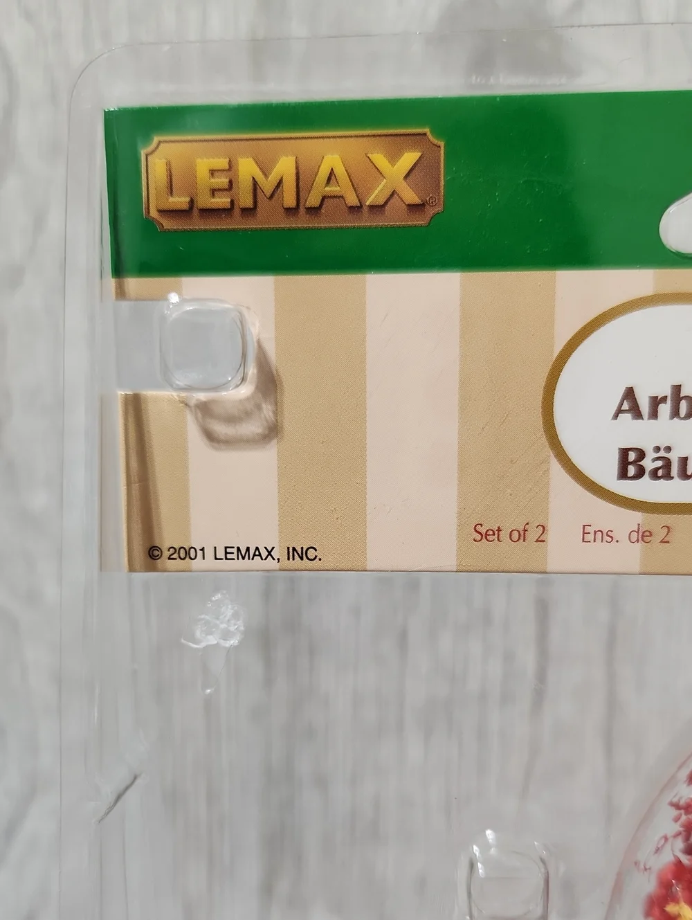 2001 Lemax Autumn Mulberry Small Tree Village Accessory #14564